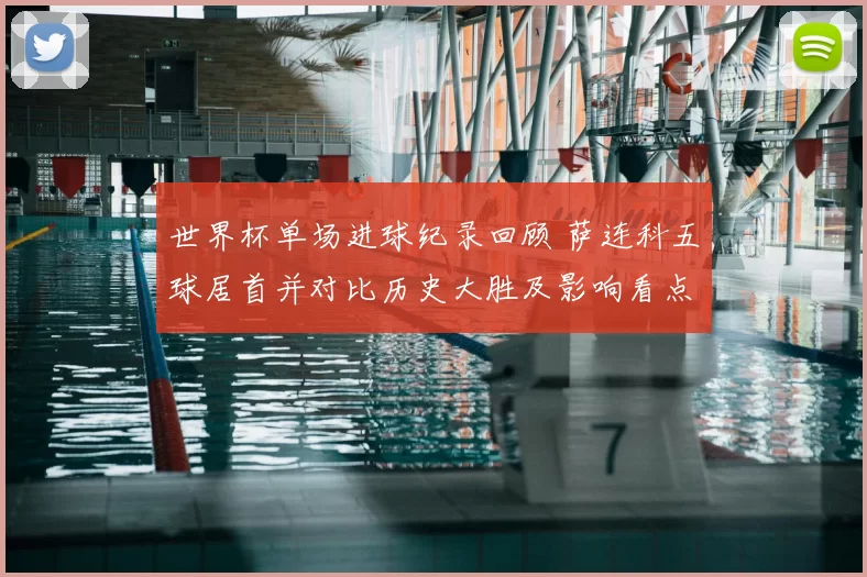 世界杯单场进球纪录回顾 萨连科五球居首并对比历史大胜及影响看点