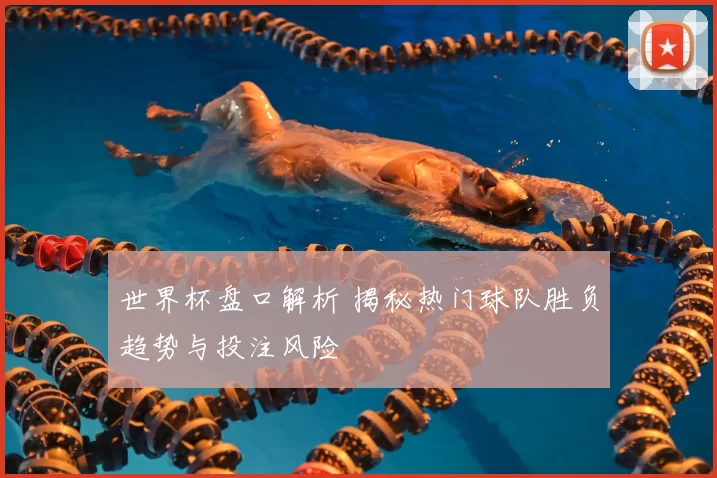 世界杯盘口解析 揭秘热门球队胜负趋势与投注风险