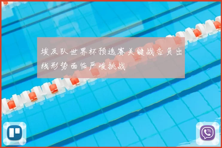 埃及队世界杯预选赛关键战告负出线形势面临严峻挑战