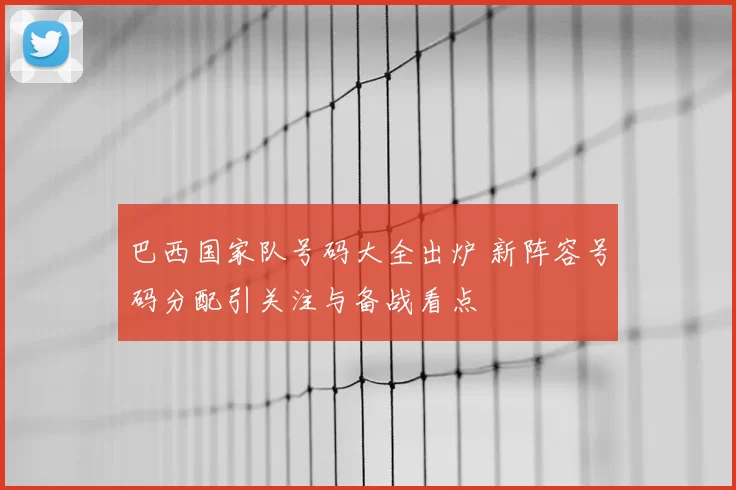 巴西国家队号码大全出炉 新阵容号码分配引关注与备战看点